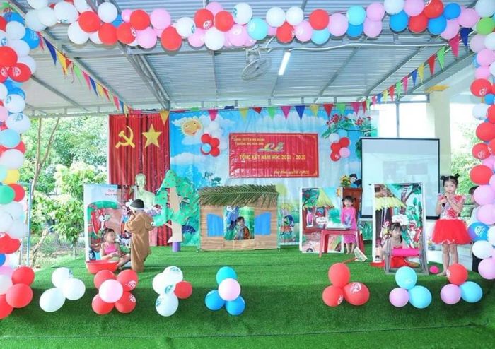 Khoảnh khắc học tập vui tươi tại Trường Mẫu giáo Hoa Mai
