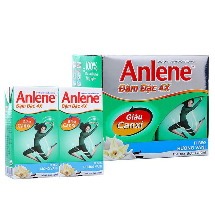 Sữa dinh dưỡng Anlene dạng nước đậm đặc 4X hình ảnh 1