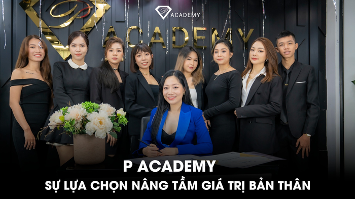Hình ảnh thực tế về không gian đào tạo chuyên nghiệp tại P Academy