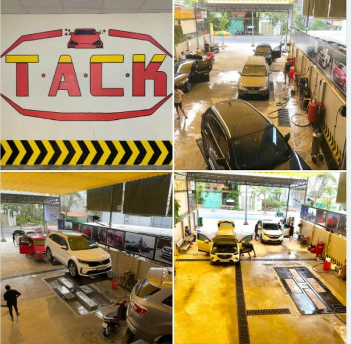 Quy trình chăm sóc xe chuyên nghiệp tại TACK