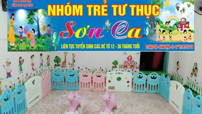 Những khoảnh khắc đáng yêu tại Mầm Non Sơn Ca - Ảnh 1