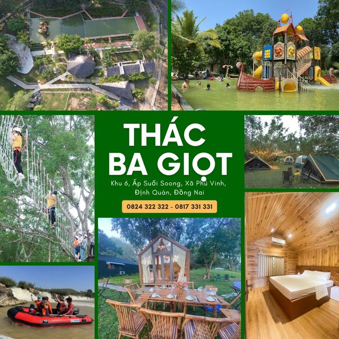 Hình ảnh tuyệt đẹp về Khu Du Lịch Sinh Thái Thác Ba Giọt