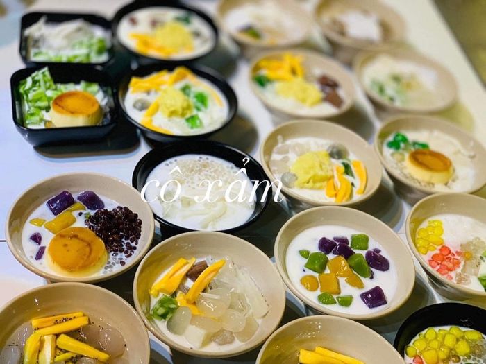 Hình ảnh thực tế lớp học nấu chè Cô Xẩm