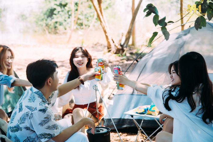 Khoảnh khắc bình minh lãng mạn tại Angel Camping & Bungalow Resort