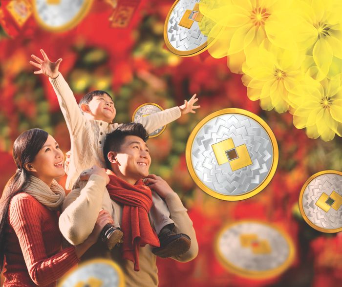 Lộc xuân đầy nhà - Phúc tài vạn sự