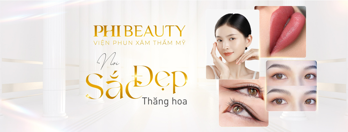 Hình ảnh lớp học thực hành tại Phi Beauty