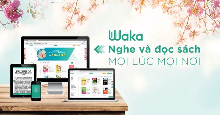 Hình ảnh minh họa Waka 4.0 - Thế giới sách điện tử và sách nói