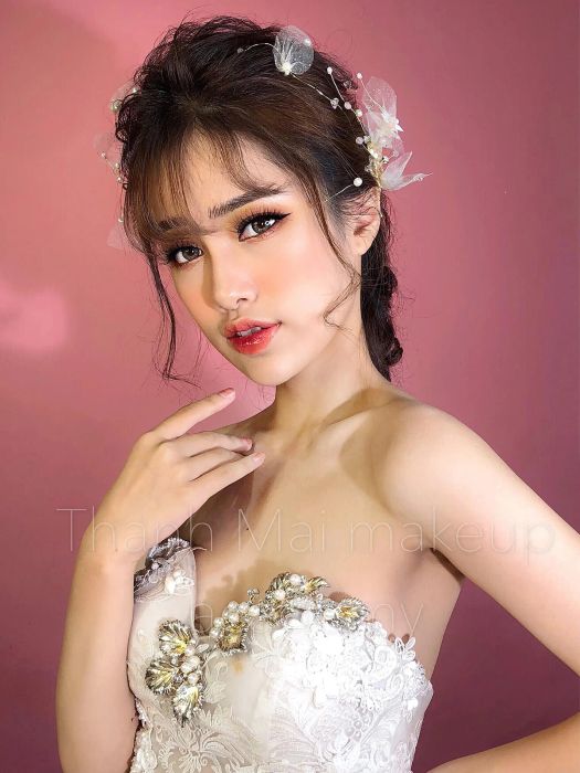 Hình ảnh 1: Tác phẩm nghệ thuật từ cọ make up