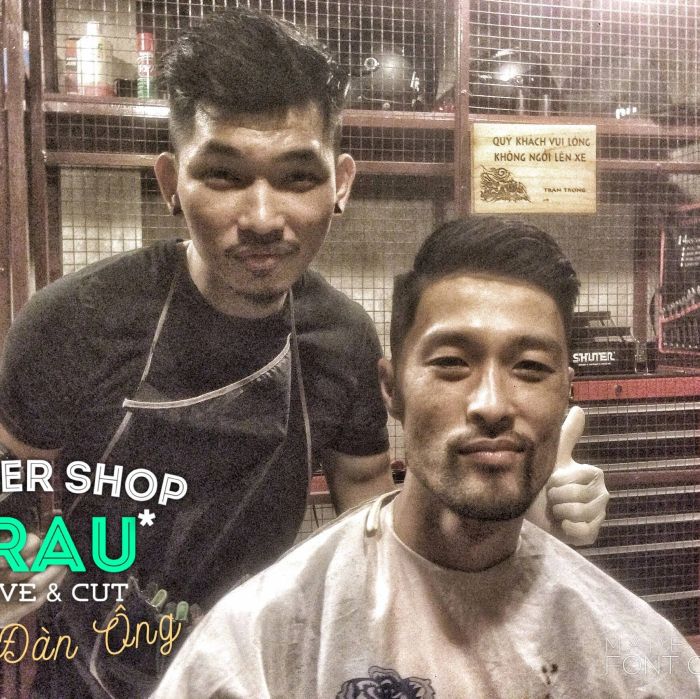 Những khoảnh khắc đẳng cấp tại xưởng tạo mẫu 4RAU Barber SHOP