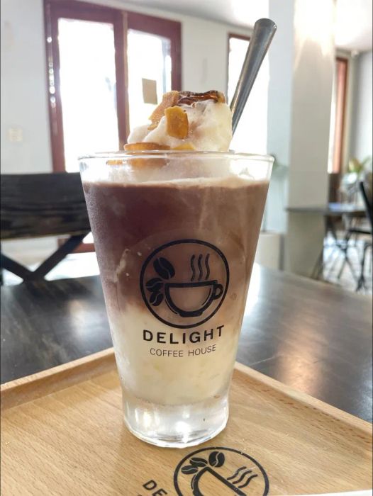 Góc thưởng thức cà phê đầy nghệ thuật tại Delight