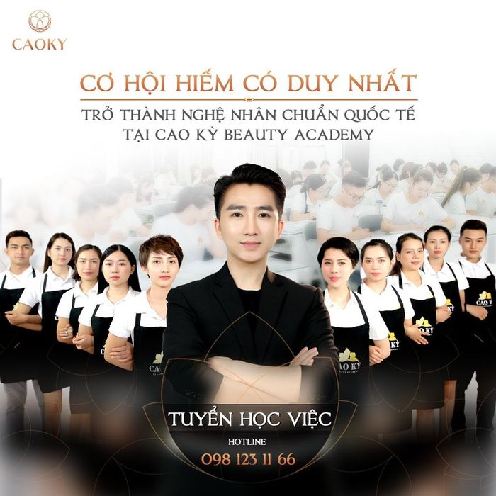 Không gian đào tạo chuyên nghiệp tại Cao Kỳ Beauty Academy