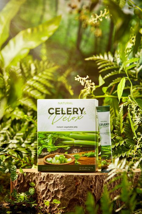 Hình ảnh Thạch Cần Tây Giảm Cân Natural Celery Detox Nhật Bản - Ảnh 1