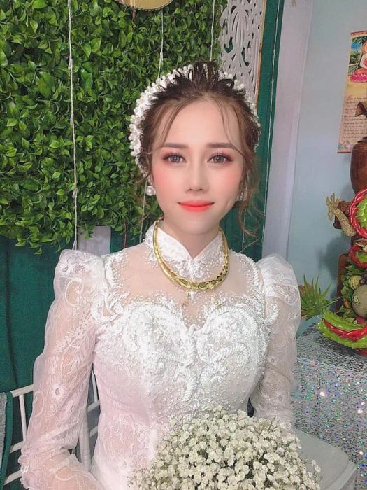 Tác phẩm trang điểm cô dâu ngọt ngào từ Thơ Luxi Wedding