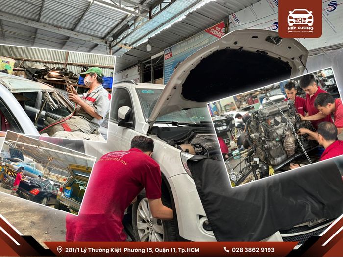 Garage Ô tô Hiệp Cường - Hệ thống trang thiết bị hiện đại (Ảnh 2)