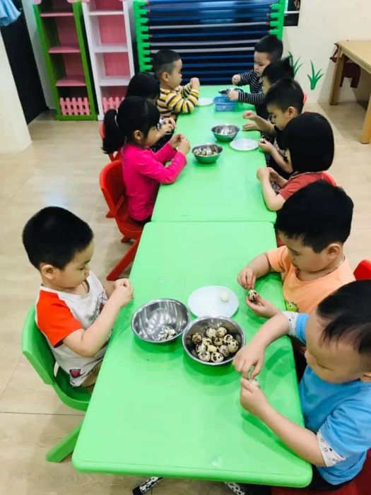 Không gian học tập đầy cảm hứng tại Trường Mầm non Điểm Sáng