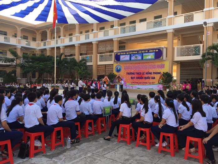 Góc kiến trúc độc đáo tại Trường TH & THCS Lý Thường Kiệt - Ảnh 3