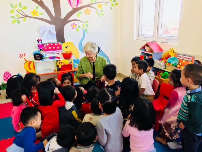 Khoảnh khắc hạnh phúc tại Mẫu Giáo Thiên Thần