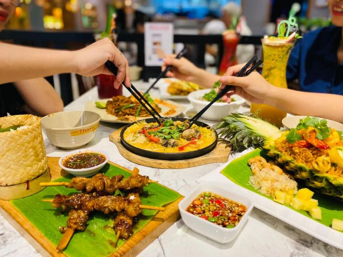 Không gian hiện đại tại ThaiExpress