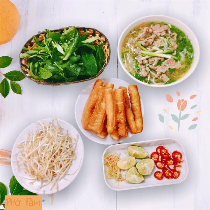 Tô phở thơm ngon chuẩn vị Bắc tại Phở Tâm