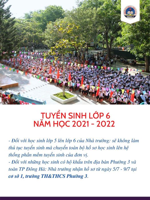 Hình ảnh ấn tượng về không gian học tập và sinh hoạt tại Trường TH - THCS Phường 3