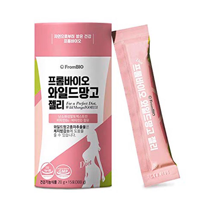 Hình ảnh Thạch Xoài Giảm Cân Hàn Quốc FromBio Wild Mango Jelly - Ảnh 1