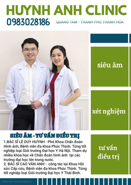 Hệ thống máy siêu âm hiện đại tại Phòng Khám Huỳnh Anh