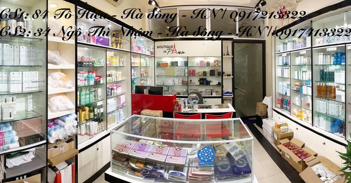 Không gian sang trọng tại Boutique de Paris