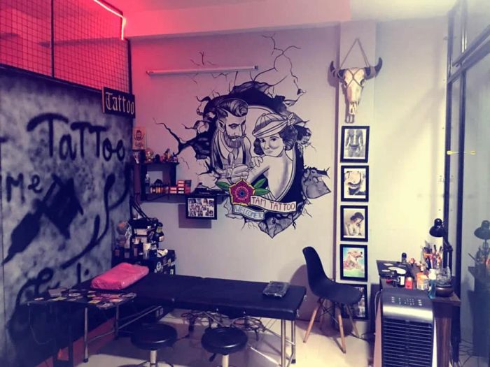 Không gian sáng tạo tại TÂM Tattoo - Ảnh 1