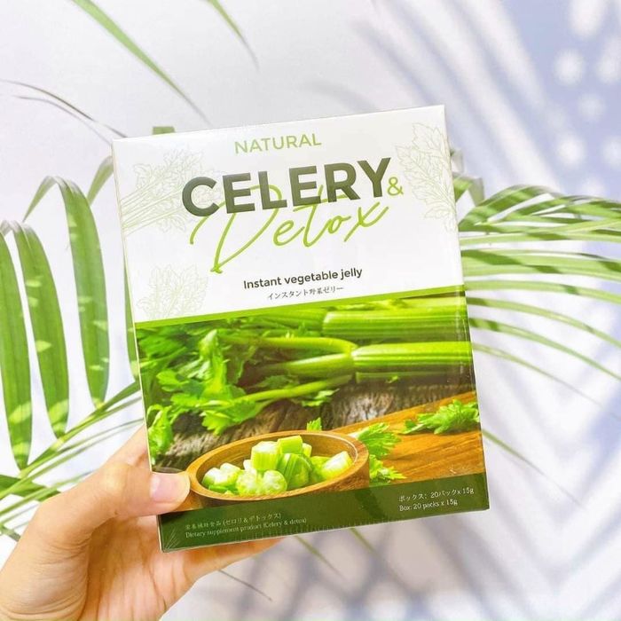 Hình ảnh Thạch Cần Tây Giảm Cân Natural Celery Detox Nhật Bản - Ảnh 2