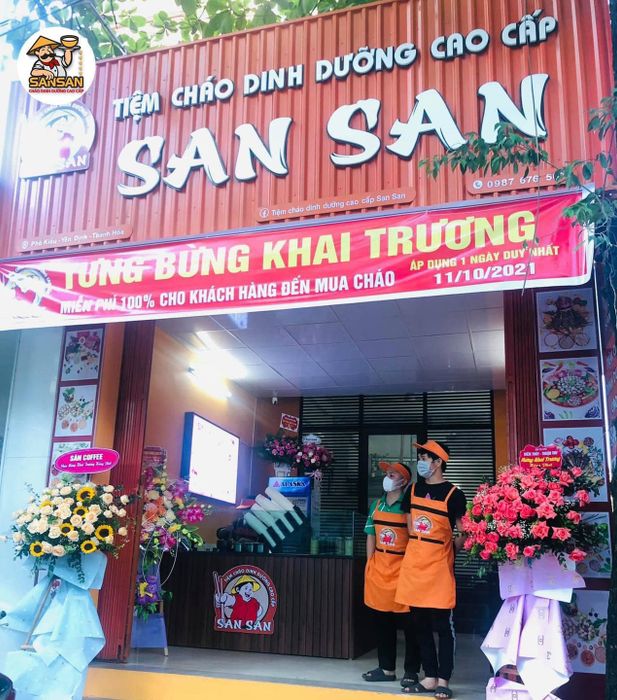 Hình ảnh 1 từ SAN SAN - Những tô cháo dinh dưỡng thơm ngon, đẹp mắt