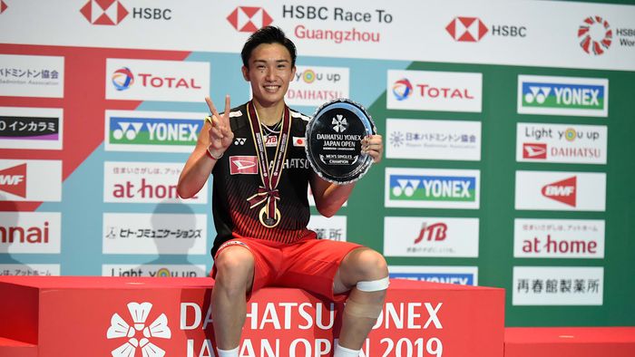 [Ảnh đặc biệt] Khoảnh khắc Kento Momota tỏa sáng trên đỉnh bảng xếp hạng BWF - minh chứng cho sự thống trị của 'Samurai cầu lông' Nhật Bản trên đấu trường quốc tế.