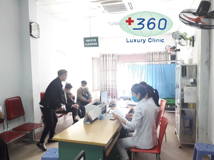 Không gian khám chữa bệnh hiện đại tại Phòng Khám 360 Lê Hoàn