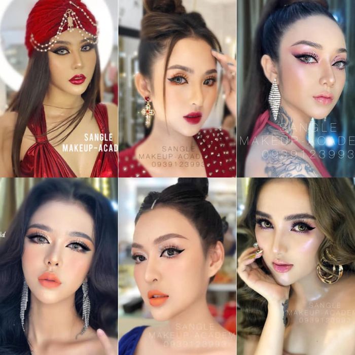 Bức ảnh thứ hai - minh chứng cho sự sáng tạo không giới hạn trong nghệ thuật make-up