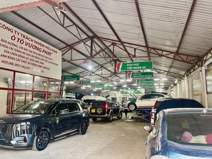 Garage Vương Phát - Không gian làm việc đạt chuẩn Đức (Ảnh 1)