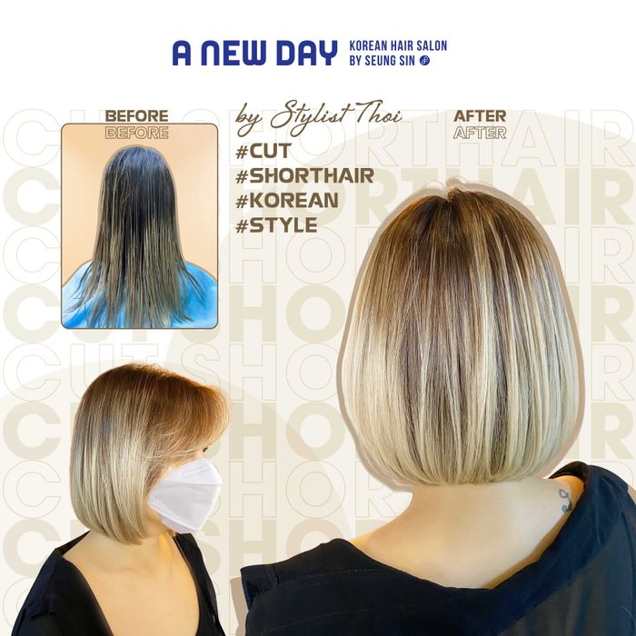 Không gian sang trọng tại A New Day - Korean Hair Salon