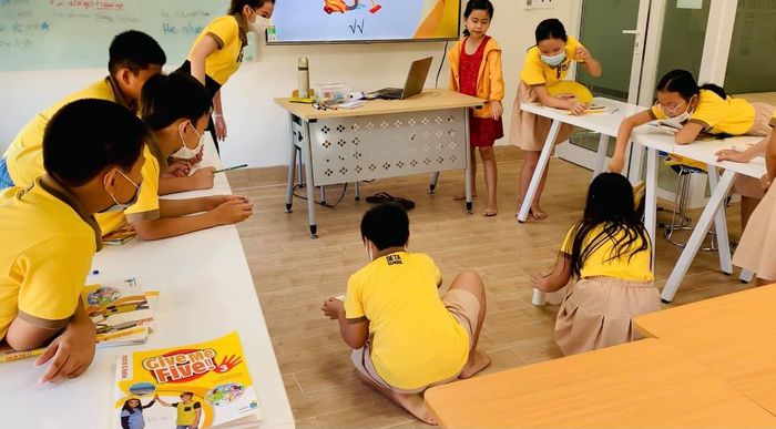 Hình ảnh không gian học tập hiện đại tại Anh Ngữ Betaschool