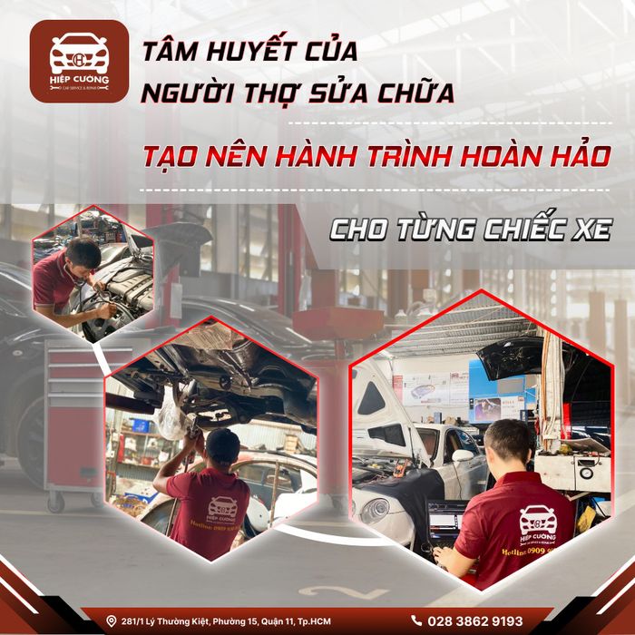 Garage Ô tô Hiệp Cường - Không gian làm việc chuyên nghiệp (Ảnh 1)