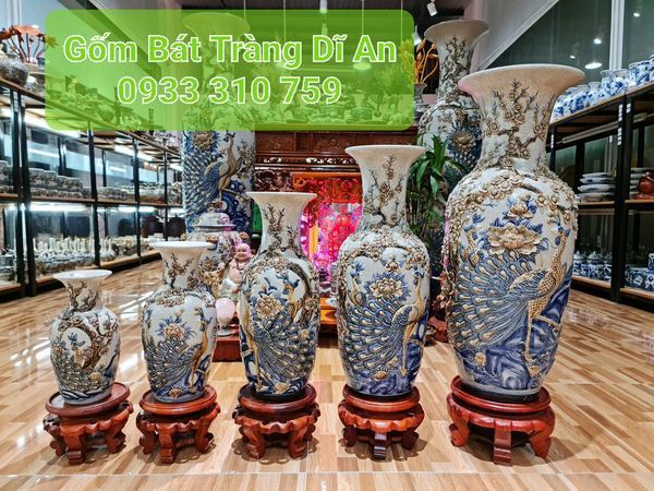 Bộ sưu tập đồ thờ men lam cao cấp - Ảnh 2
