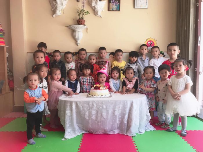 Góc học tập vui nhộn của các bé tại Nhóm Trẻ Kim Anh