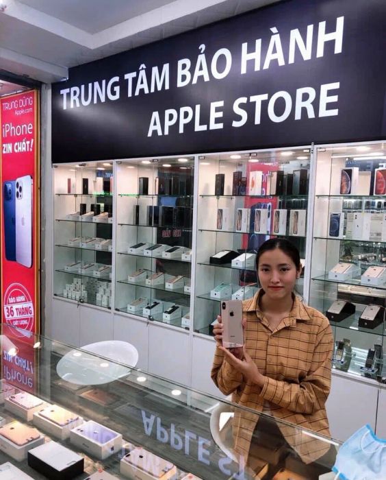 Góc trải nghiệm sản phẩm cao cấp tại Trung Dũng Apple