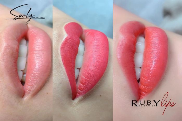 Hình ảnh Viện Thẩm Mỹ Sao Ly - Kết quả phun xăm tự nhiên, tinh tế