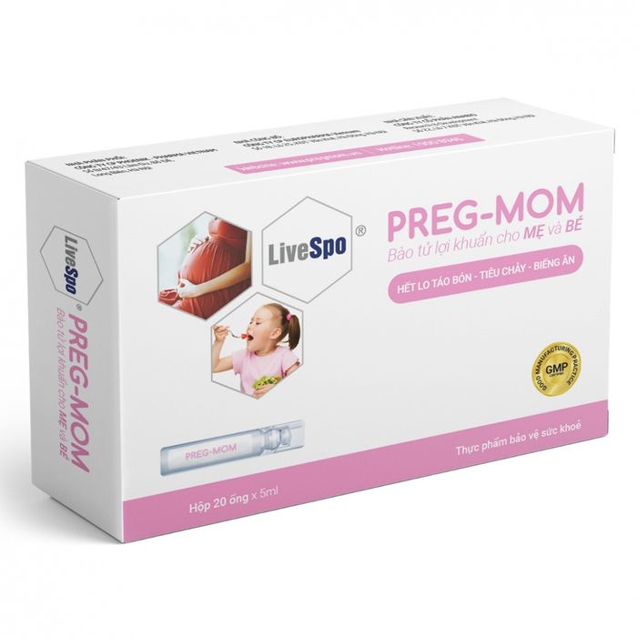 Hình ảnh sản phẩm men vi sinh bào tử lợi khuẩn PregMom