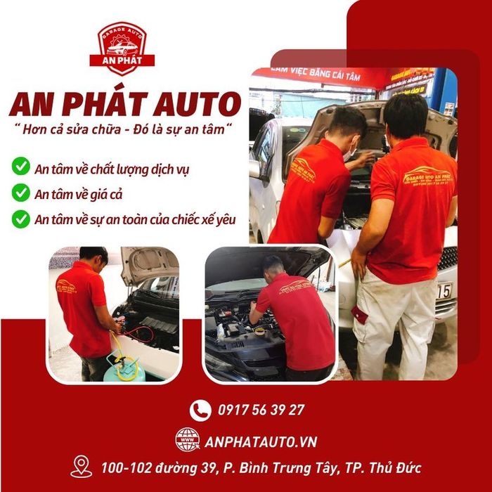 Garage An Phát Auto - Không gian làm việc chuyên nghiệp (Ảnh 2)
