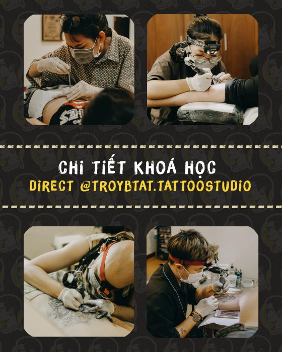 Không gian sáng tạo tại Troy B Tat Tattoo
