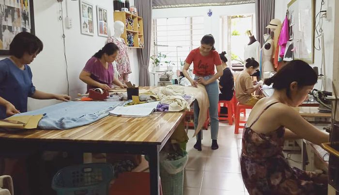 Hình ảnh lớp học tại Trung tâm Minh Hiền