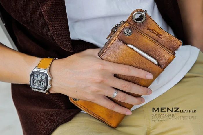 Bộ sưu tập phụ kiện da nam mới nhất tại MenZ