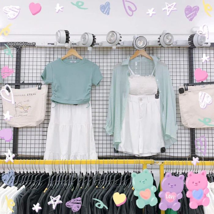 Hình ảnh không gian mua sắm tại Nabi Shop