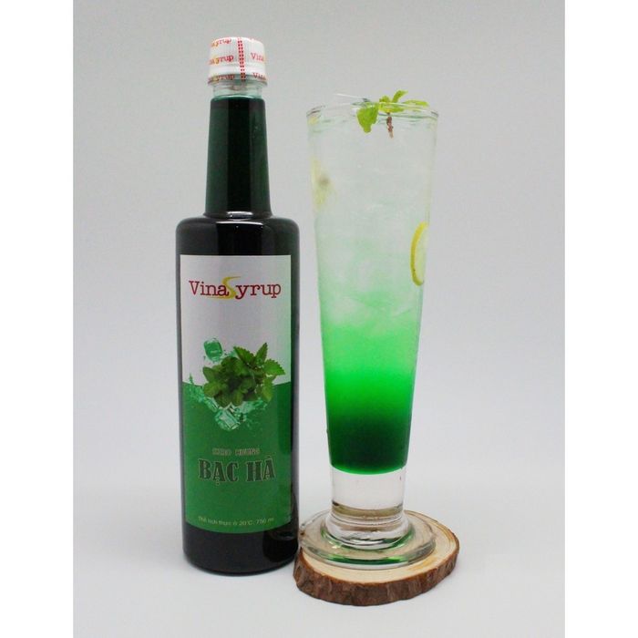 Hình ảnh chính hãng Siro Vinasyrup Bạc Hà (ảnh 1)