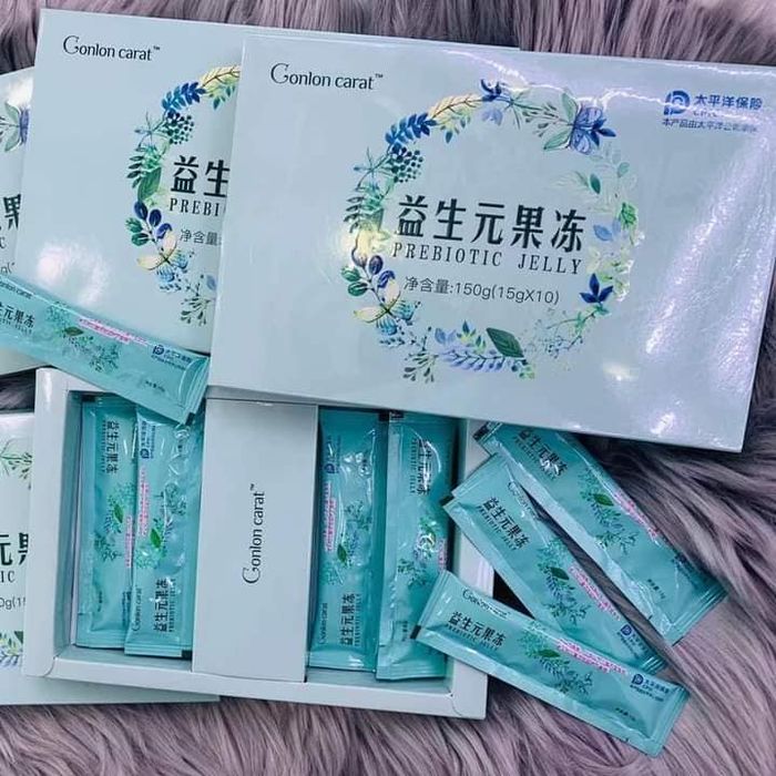 Hình ảnh Thạch Giảm Cân, Thải Mỡ Gonlon Carat Prebiotic Jelly - Ảnh 1