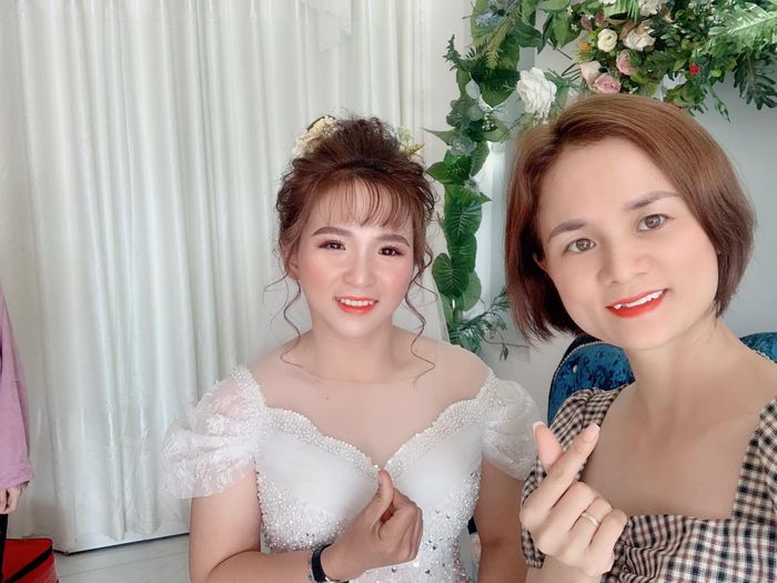 Hình ảnh cô dâu được make-up tại Sơn Thủy Studio